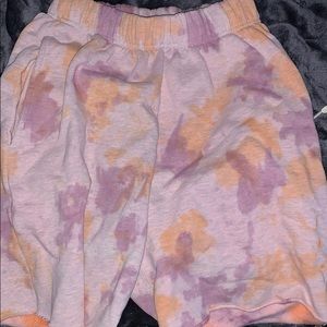 Mens MNML shorts tie dye size small